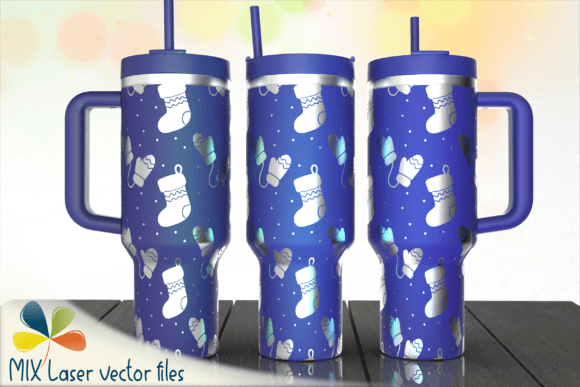 Christmas Tumbler Laser Engraved SVG