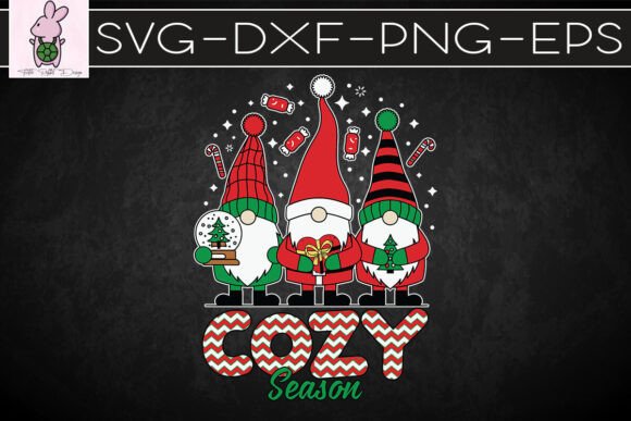 Cozy Season Gnomies Christmas SVG