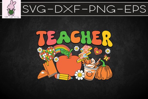 Fall Teacher Retro Fall SVG