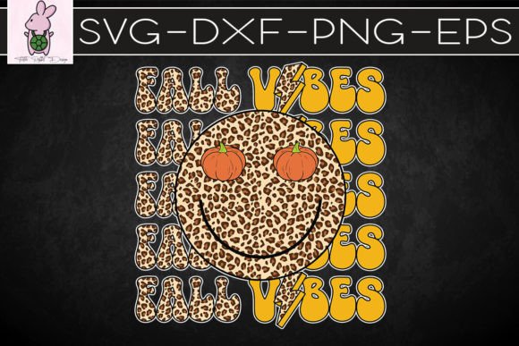 Fall Vibes Pumpkin Spice Happy SVG