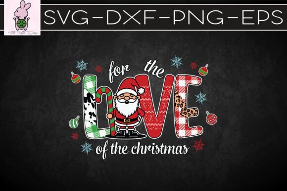 For the Love of the Christmas Gnome SVG