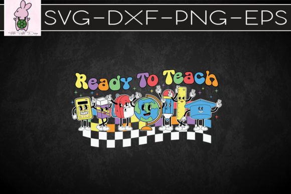 Ready to Teach School Supplies SVG