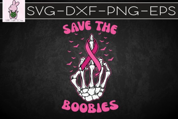 Save the Boobies Halloween SVG