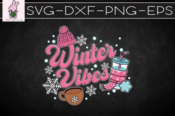Winter Vibes Merry Christmas SVG