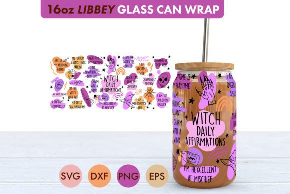 Witch Daily Affirmations SVG